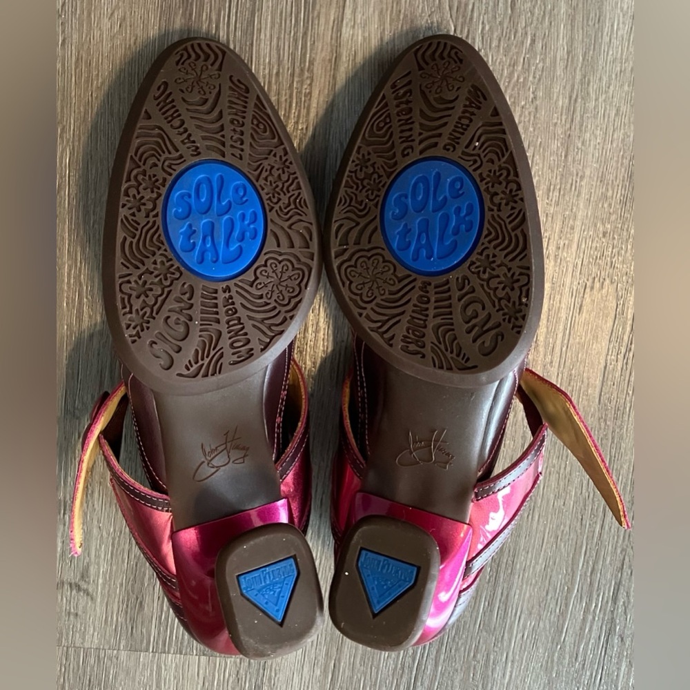 John Fluevog Dorothea Heels Women’s size 8.5 - Picture 6 of 8